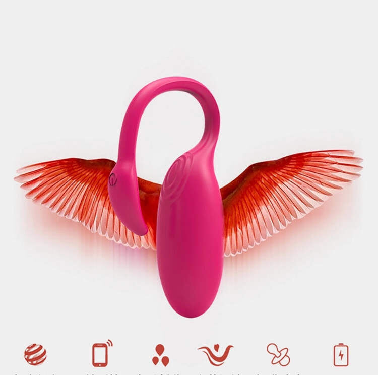 Vibrador Control a Distancia Flamingo